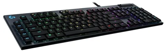 Logitech G915 LIGHTSPEED Wireless GL Linear - US - Gamingtangentbord - Amerikansk engelska - Svart